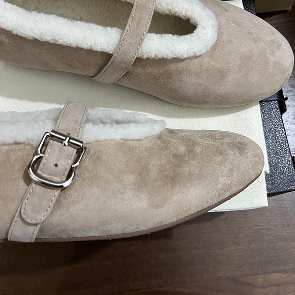 Alaïa Fleece-Lined Mary Jane Shoes Size EU 38 - Picture 3 of 9